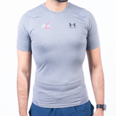 FL UA Men’s HG Comp SS Grey t-shirt